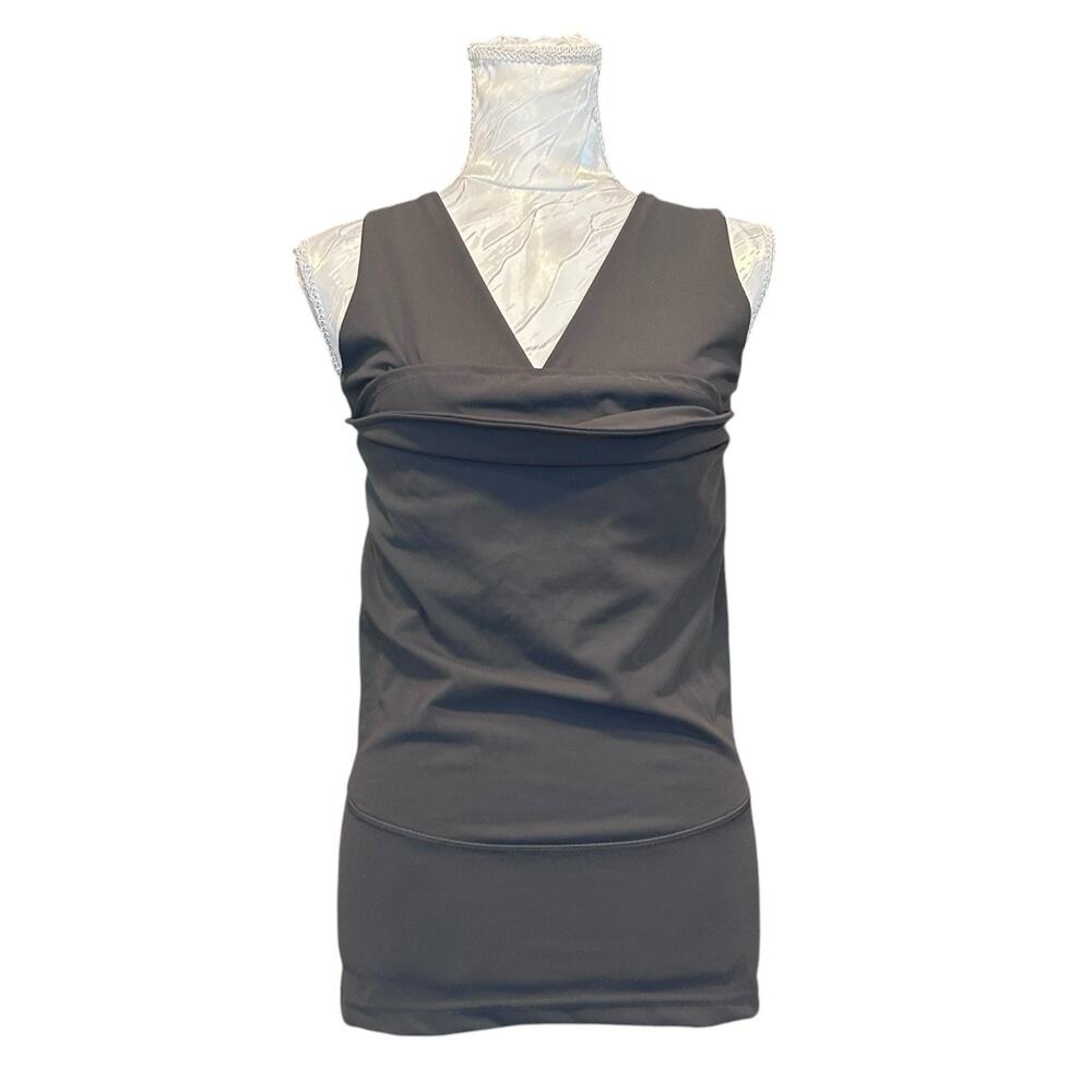 Lalabu Baby Tank Top Charcoal Sleeveless Small Newborn Postpartum